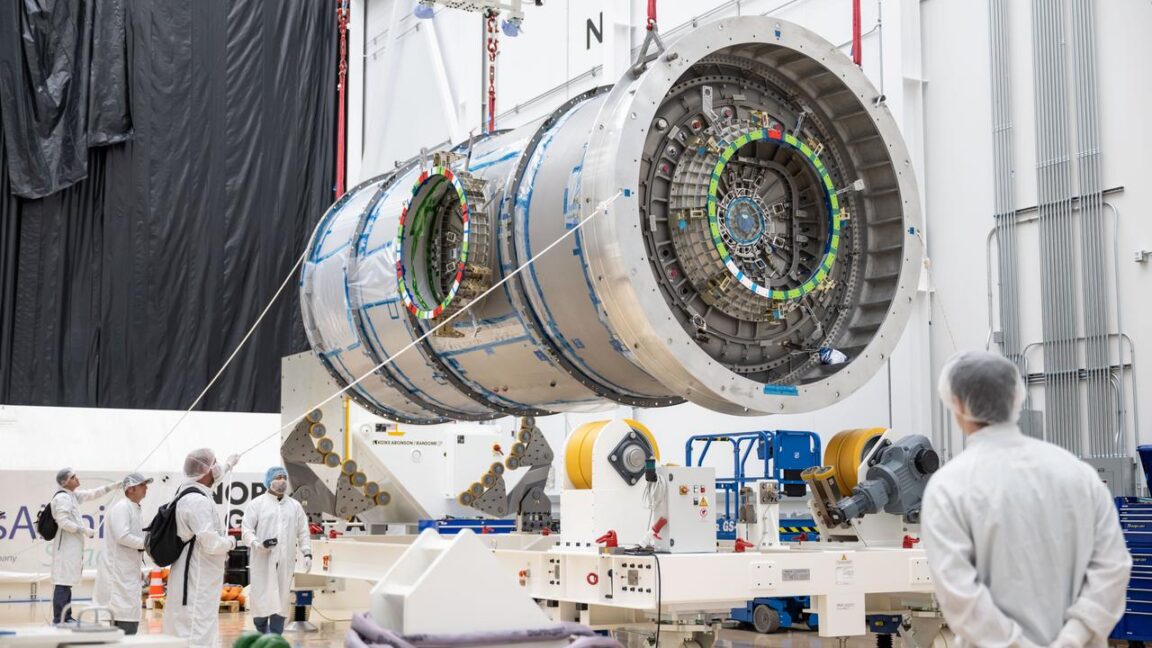 NASA asks Northrop Grumman to stop working on lunar HALO module