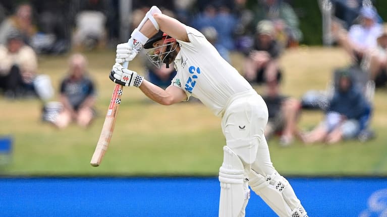 Kane Williamson of the Black Caps during Day 1 of the first Test cricket match, New Zealand Vs West Indies, at Hagley Oval in Christchurch, New Zealand. 2nd December, 2025.