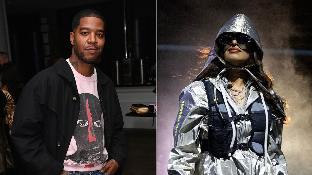 Kid Cudi, M.I.A. performs on stage