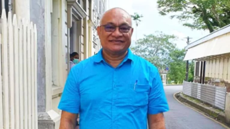 Kirianu Nio is the uncle of rescued Cook Islands fisherman Pone Apiuta.