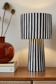 Suzie Striped Table Lamp