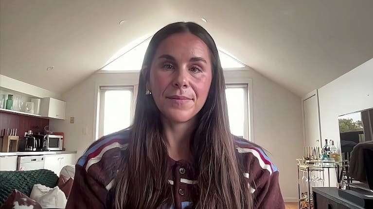 Krista Fisher, a psychologist working for the Movember Institute of Men's Health in Melbourne.