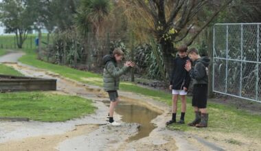 Portaloos out in Masterton, school closed