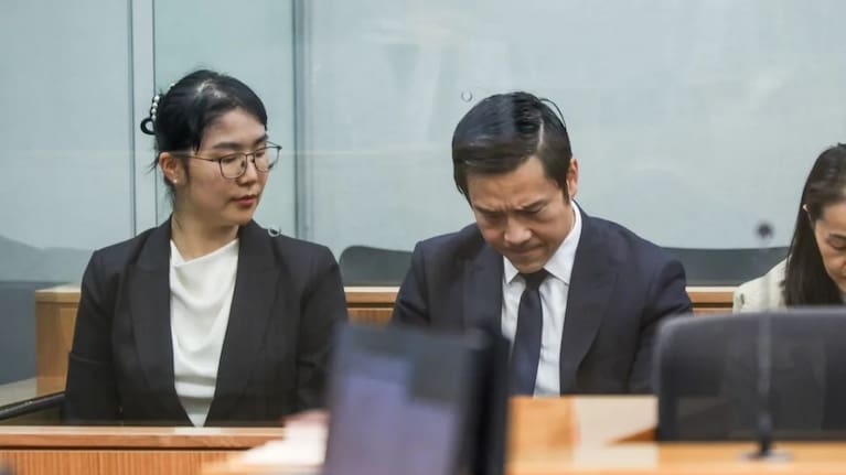 Lanyue Xiao and her husband Kaixiao Liu.