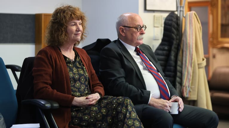 Lisa Austin and her lawyer, Nigel McFadden, were able to present their arguments to the council before being excluded from the meeting.