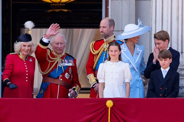 Queen Camilla, King Charles III, Prince William, Catherine,