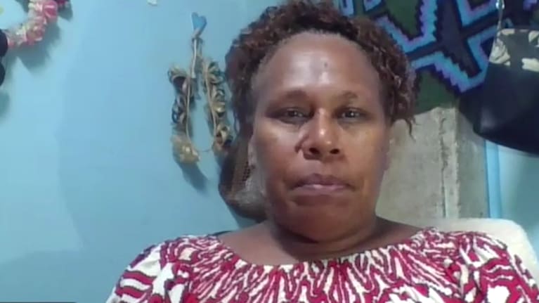 Maeverlyn Pitanoe, founder of Bomb Free Solomon Islands, is raising funds to help bomb victims.