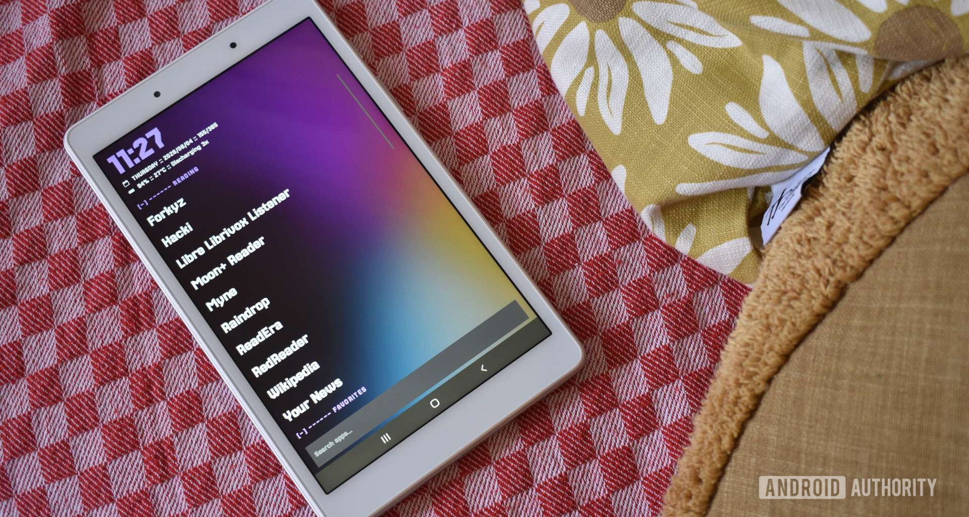 mako android launcher on tablet 1