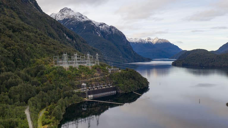 Manapōuri hydro power station (File image).