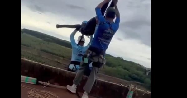 Woman falls to death in Brazil after bungee cord not attached