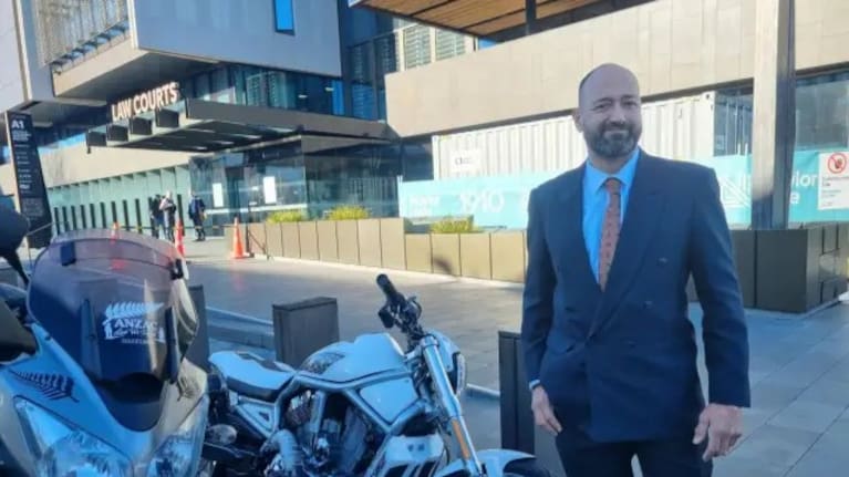 Mark Chapple of the Motorcycle Advocacy Group New Zealand.