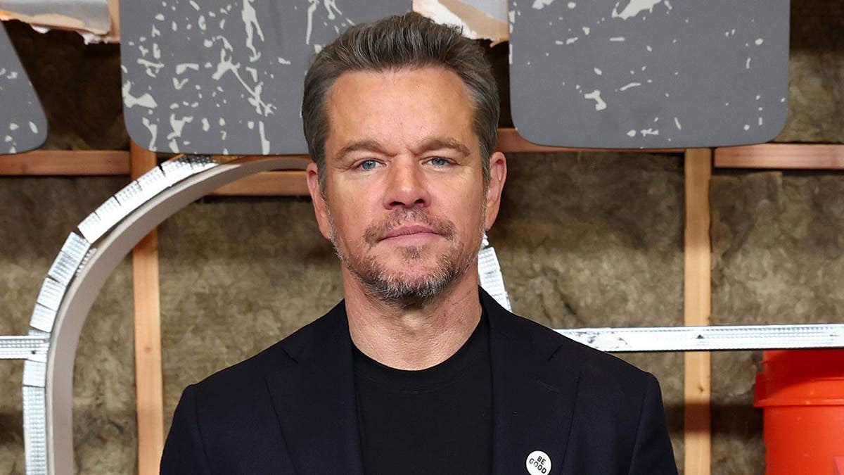 Matt Damon standing at Netflix's The Rip New York premiere at Alice Tully Hall