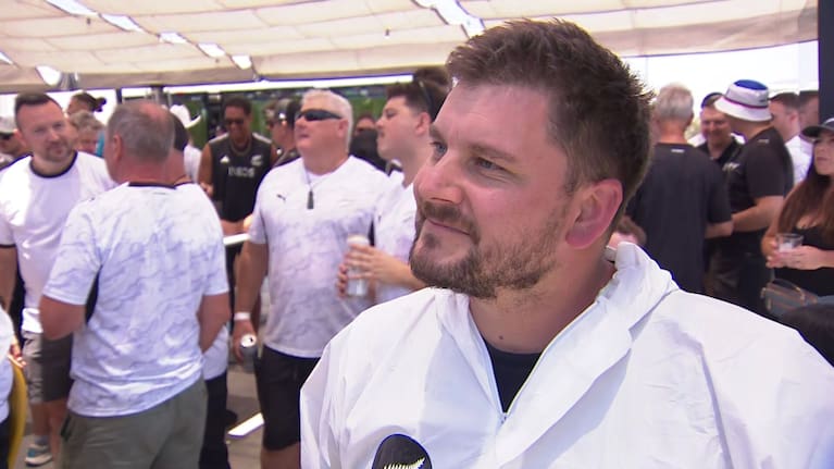 Matt Fejos, founder of the travelling New Zealand supporters group the Flying Kiwis