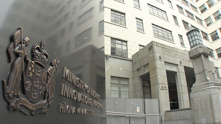 MBIE building in Wellington (file).