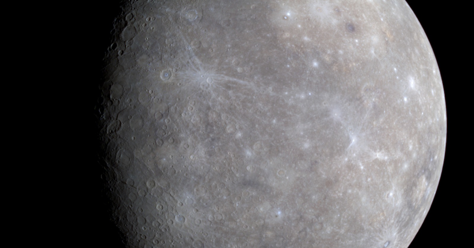 A single day on Mercury, from one sunrise to the next, lasts 176 Earth days, which is two full Mercury years