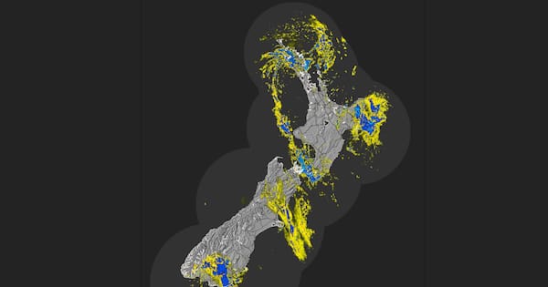 Part of SH3 closed after rain, 120km/h wind gusts forecast for some
