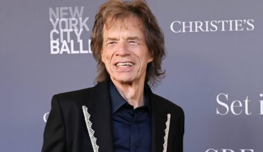 Mick Jagger admits idea of a Rolling Stones biopic "interests" him