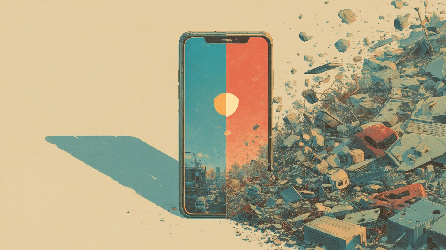 The security in smartphones is helping send them to landfills
