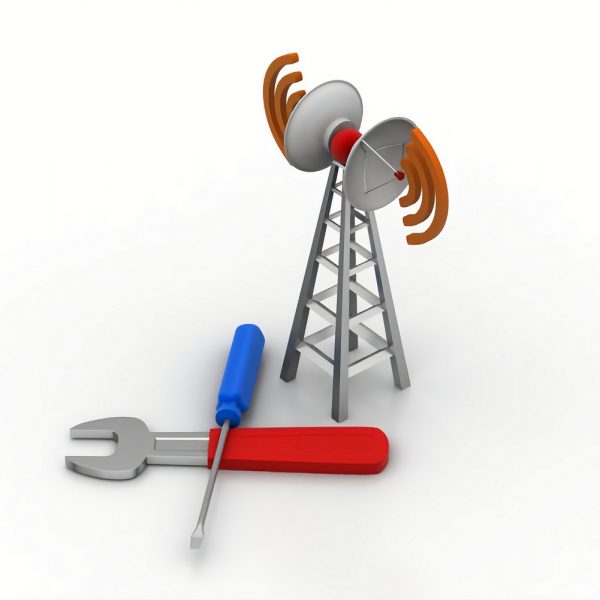 Mobile mast, tower and service