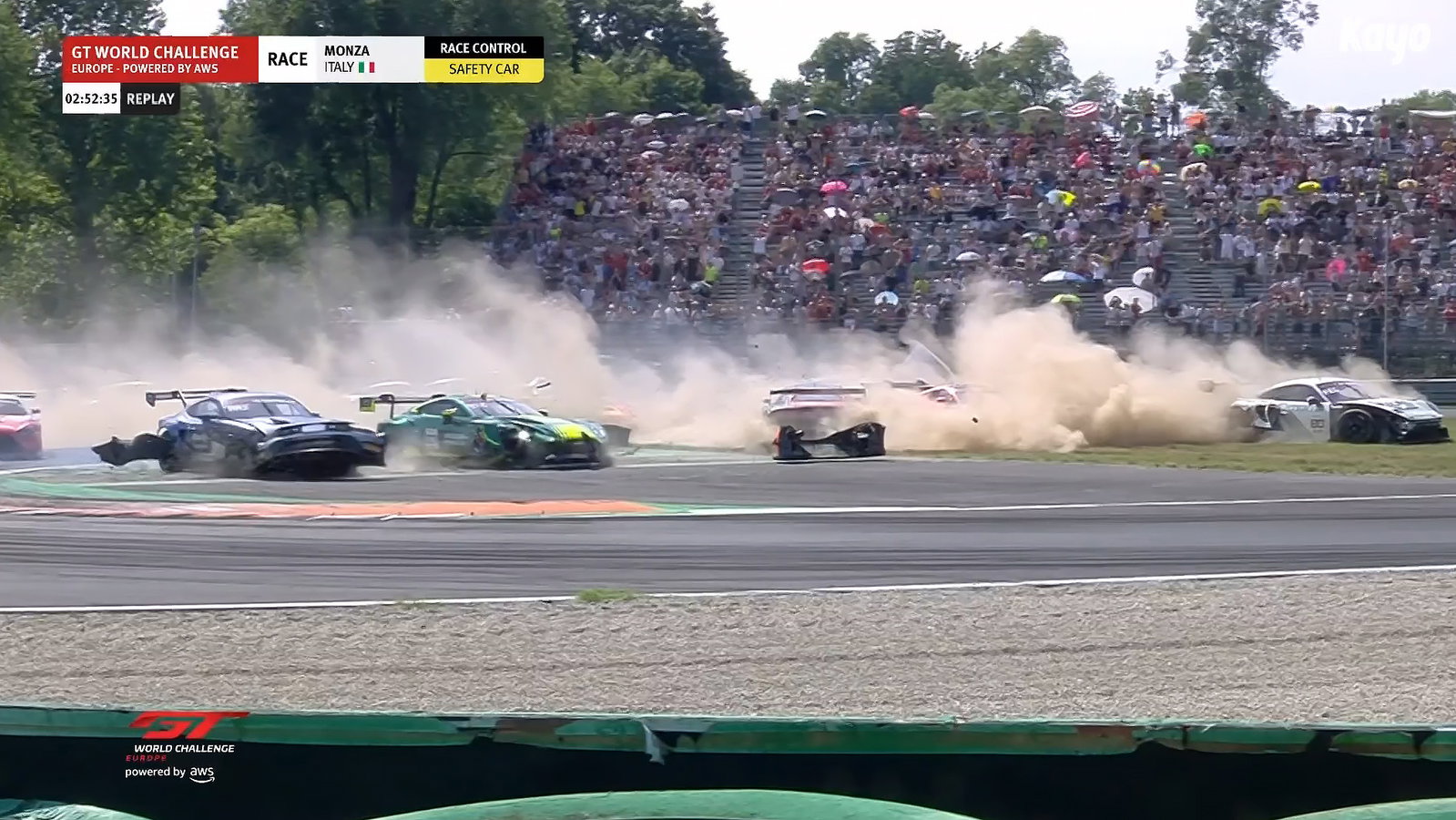 Bathurst winner denies triggering disastrous Monza pile-up