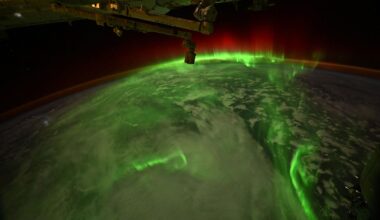Astronaut captures snake-like auroras from a SpaceX Dragon photo of the day for June 9, 2026
