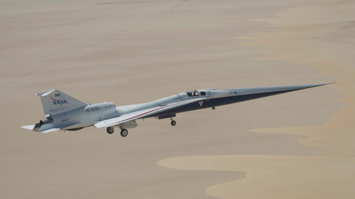 NASA's Quiet Supersonic Jet Is Ready for Its Biggest Test Yet