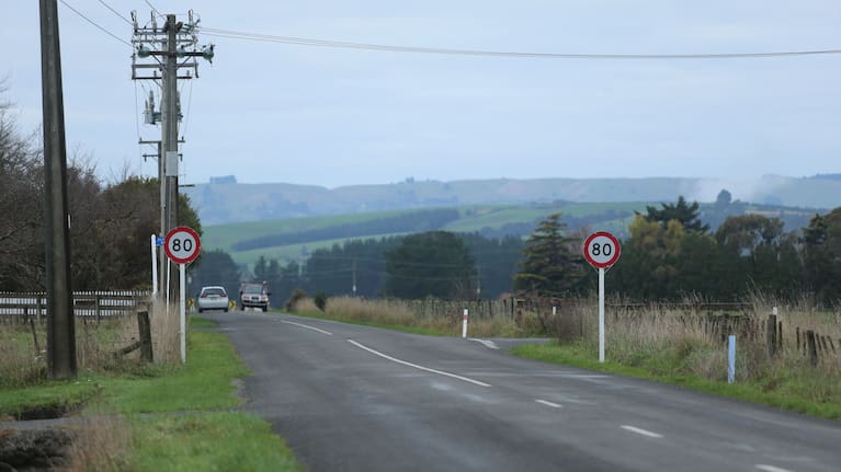New lower speed limit signs have been installed across the Carterton and South Wairarapa roading network, including at Park Rd in Carterton where the speed decreased from 100km/h to 80km/h.