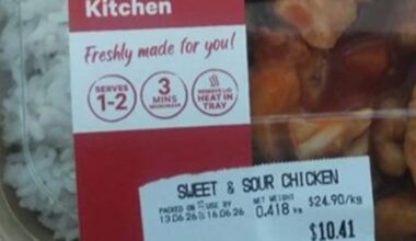 Supermarket deli meals recalled due to potential presence of glass