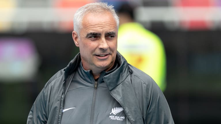 New Zealand head coach Darren Bazeley.