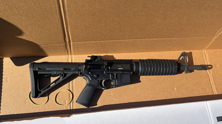 At one property three AR-15 military semi-automatic rifles were seized, as well as firearms parts and ammunition.
