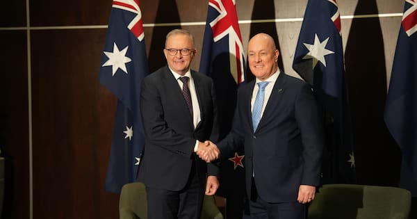 Full video: Luxon speaks to media after Albanese press conference