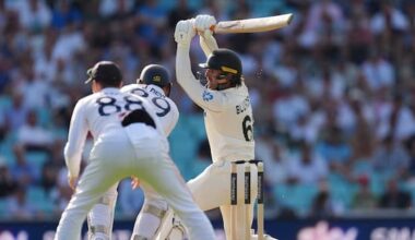 Glenn Phillips fights back for Black Caps at The Oval