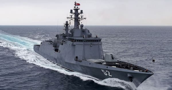 Kim Jong Un showcases new warship ahead of Xi Jinping visit