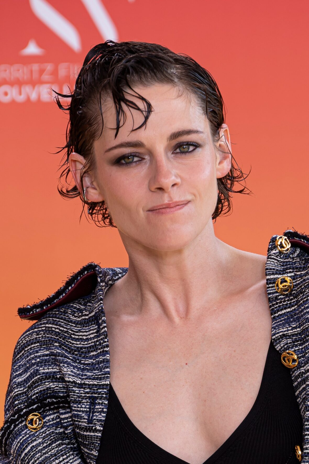 Kristen Stewart attends the closing ceremony of the 4th Nouvelles Vagues International Biarritz Film Festival in Biarritz, France.