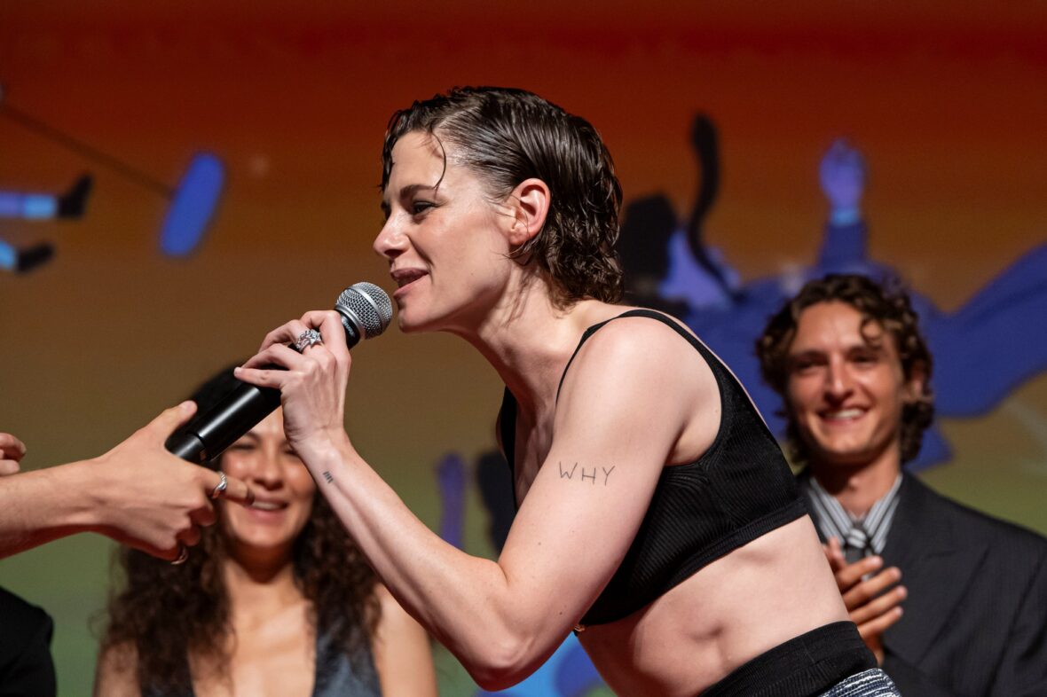 Kristen Stewart attends the closing ceremony of the 4th Nouvelles Vagues International Biarritz Film Festival in Biarritz, France.