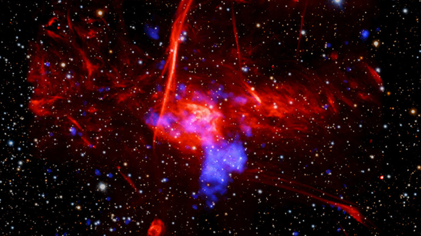 Supernova wreckage found near the heart of the Milky Way in Sagittarius C.
