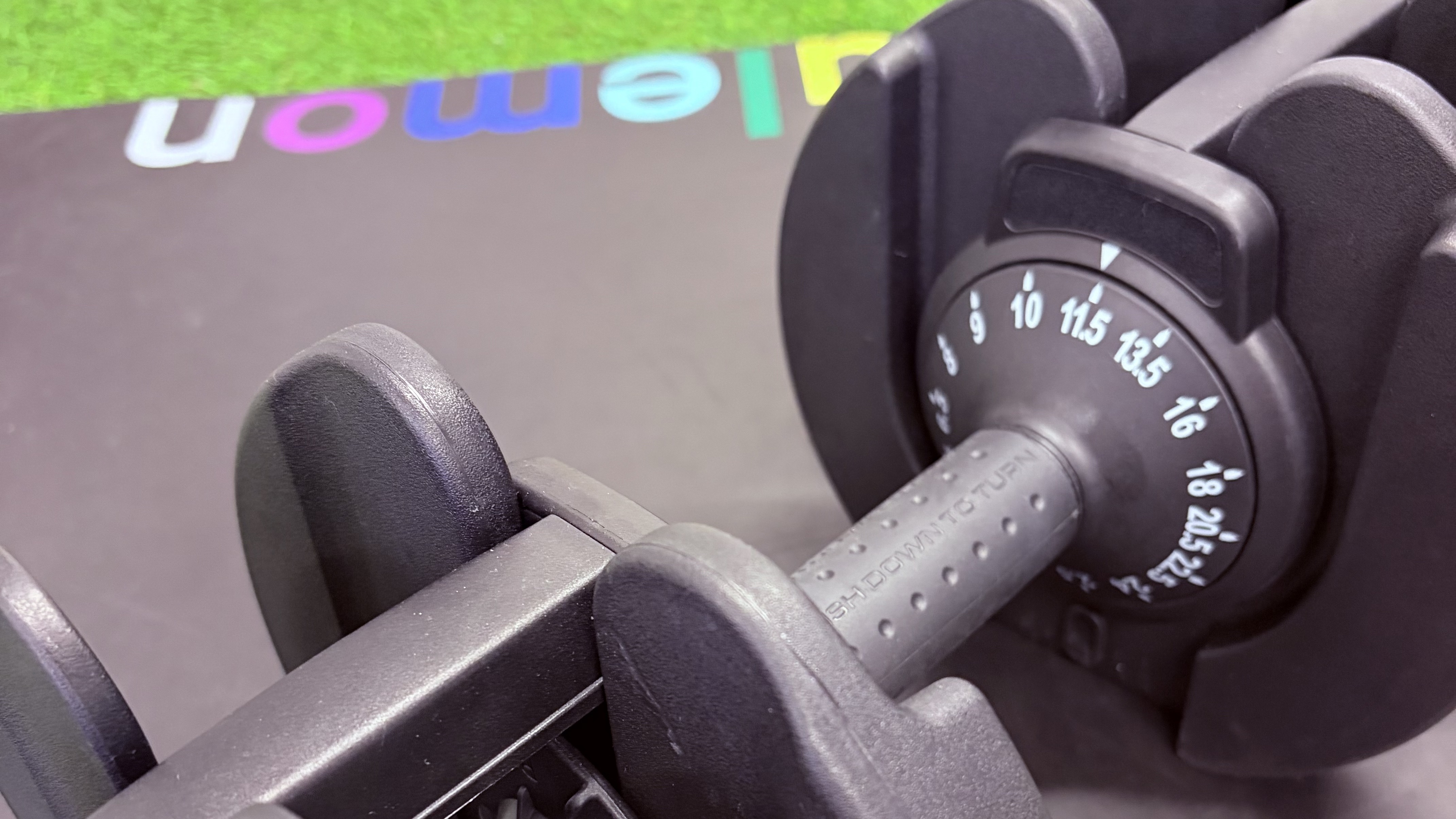 BRAINGAIN 24kg Adjustable Dumbbells