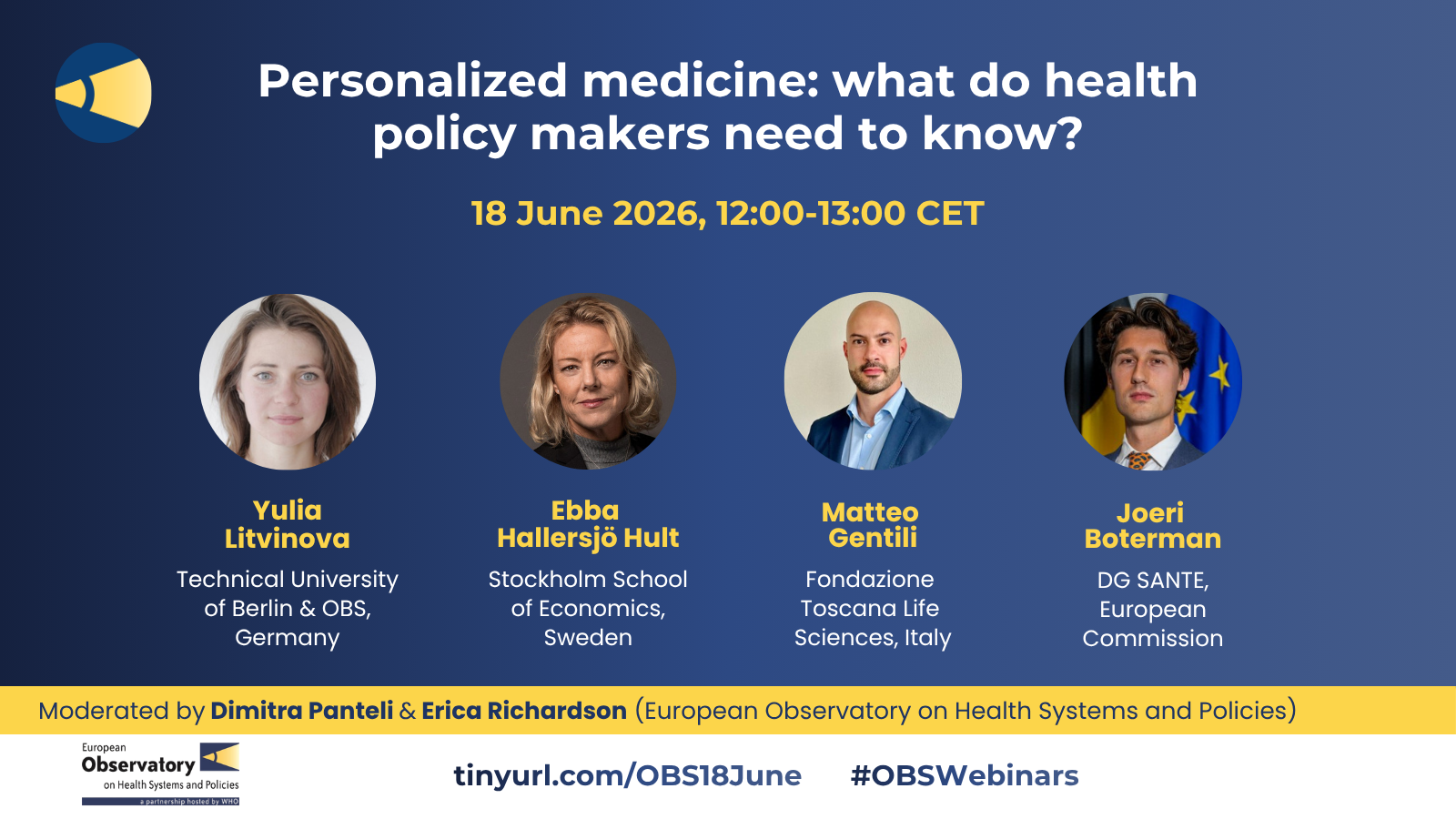 Personalized medicine: What do health policy makers need to know?