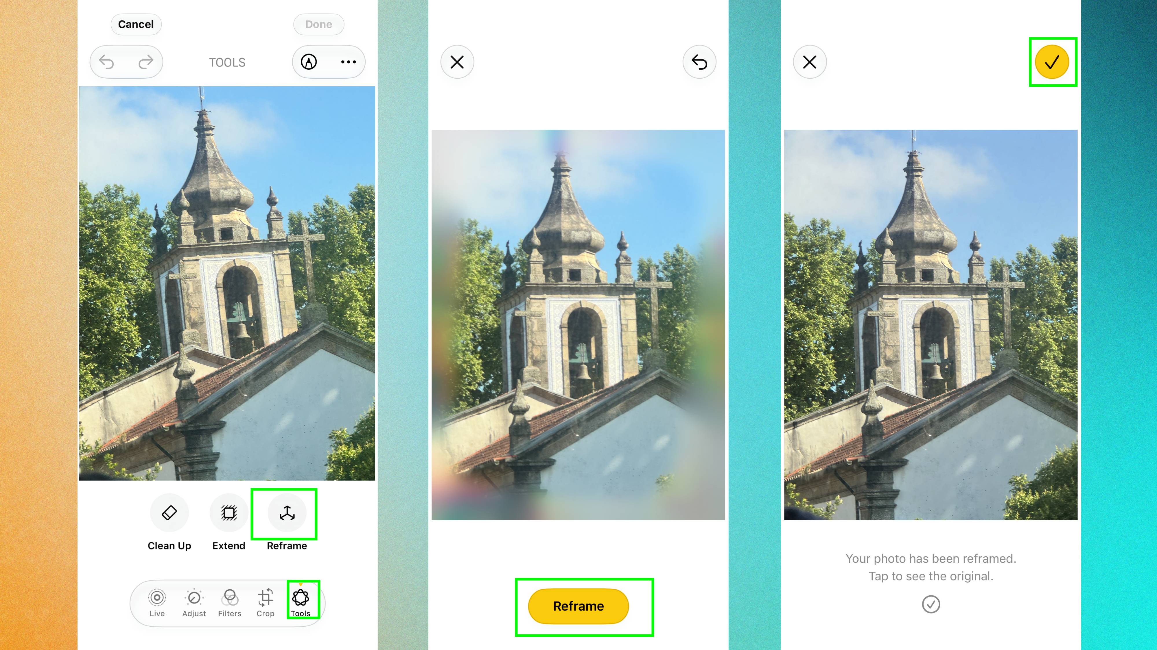 How to Reframe photos in iOS 27 on iPhone