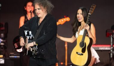 'What's Wrong With Me': Olivia Rodrigo, Robert Smith Debut Duet Live
