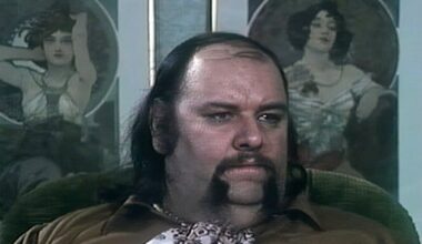 Peter Grant being interviewed
