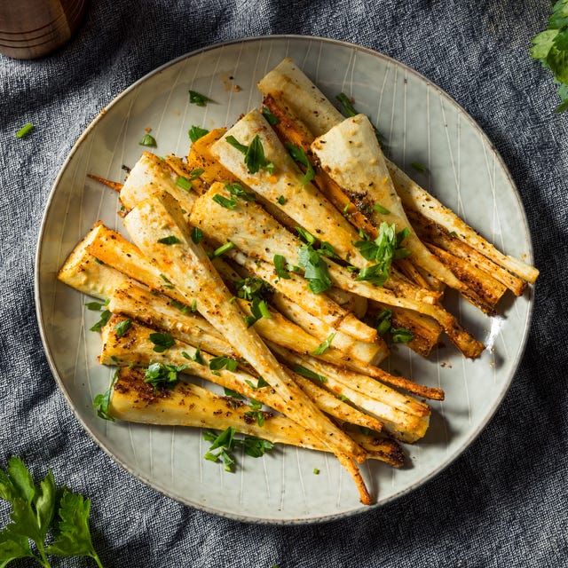 roasted parsnips