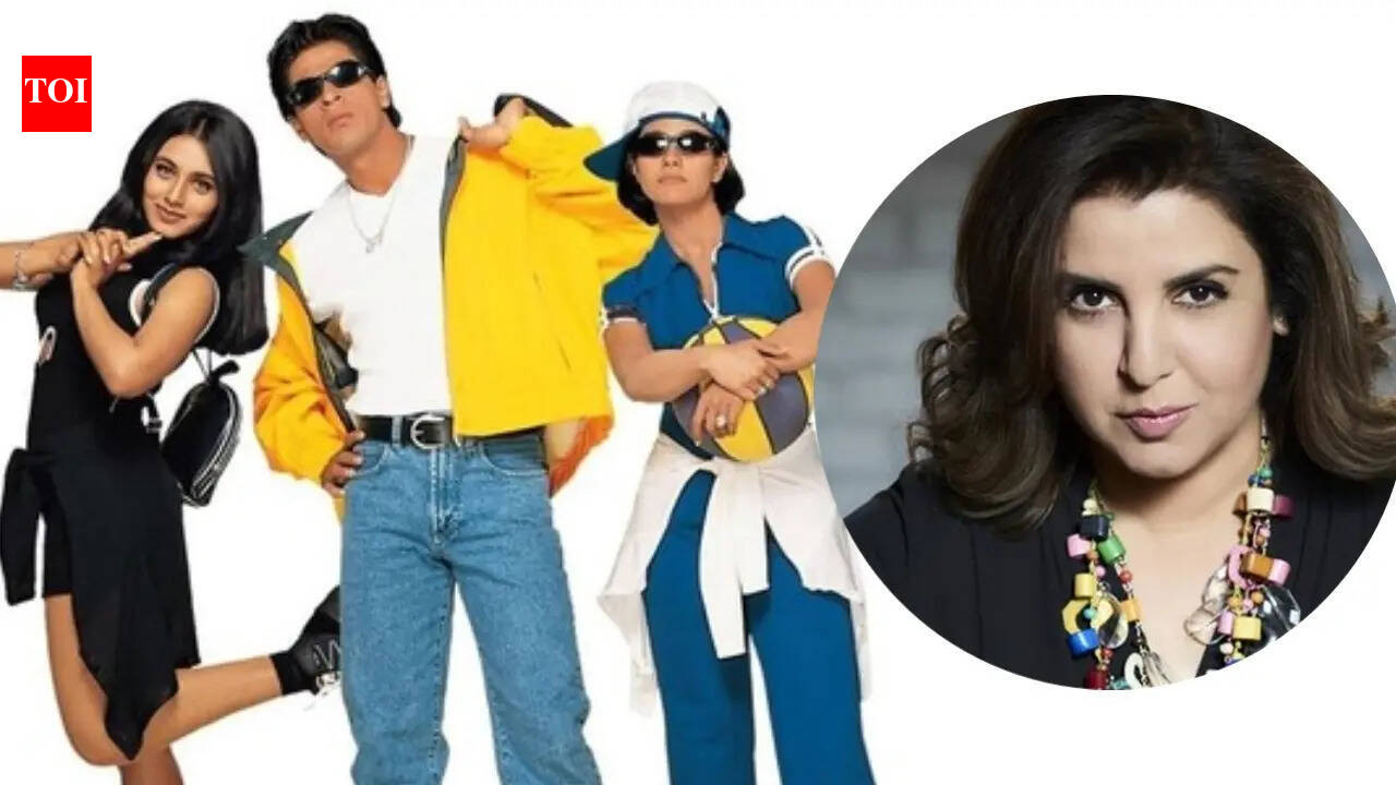 'We were wearing garbage bags, it was freezing cold,' says Farah Khan as she recalls 'Kuch Kuch Hota Hai' BTS with Kajol, Shah Rukh Khan | Hindi Movie News