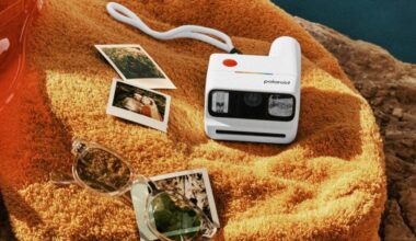 Polaroid redesigned its tiny Go camera’s lens to reduce glare and improve contrast.