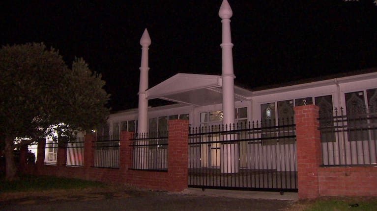 Police were called to Masjid As-Salam on Akatea Road, Glendene at around 7.20pm