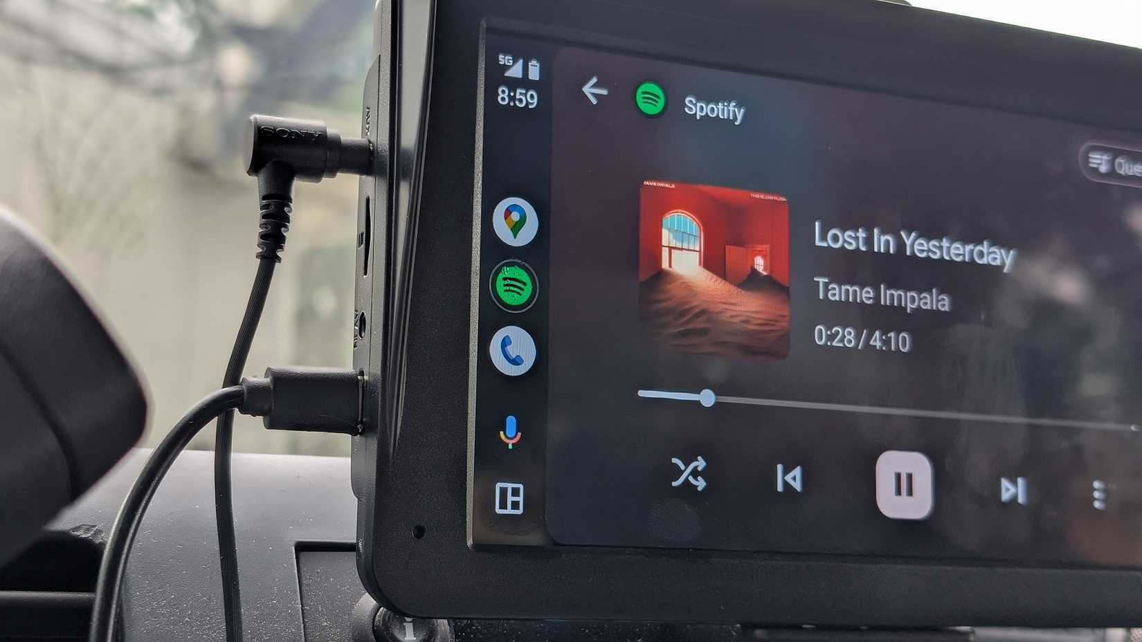 Portable Android Auto head unit 4