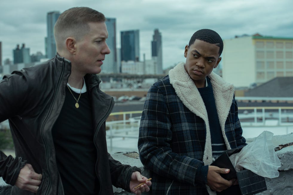 Joseph Sikora as Tommy Egan, Michael Rainey Jr as Tariq St Patrick, Power season 6 joseph sikora as tommy egan, michael rainey jr as tariq st patrick, power season 6