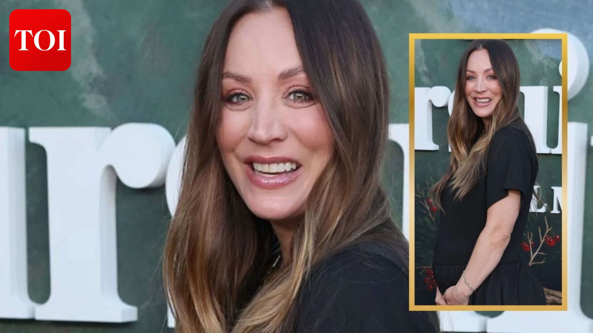 Pregnant Kaley Cuoco glows on the red carpet<br>