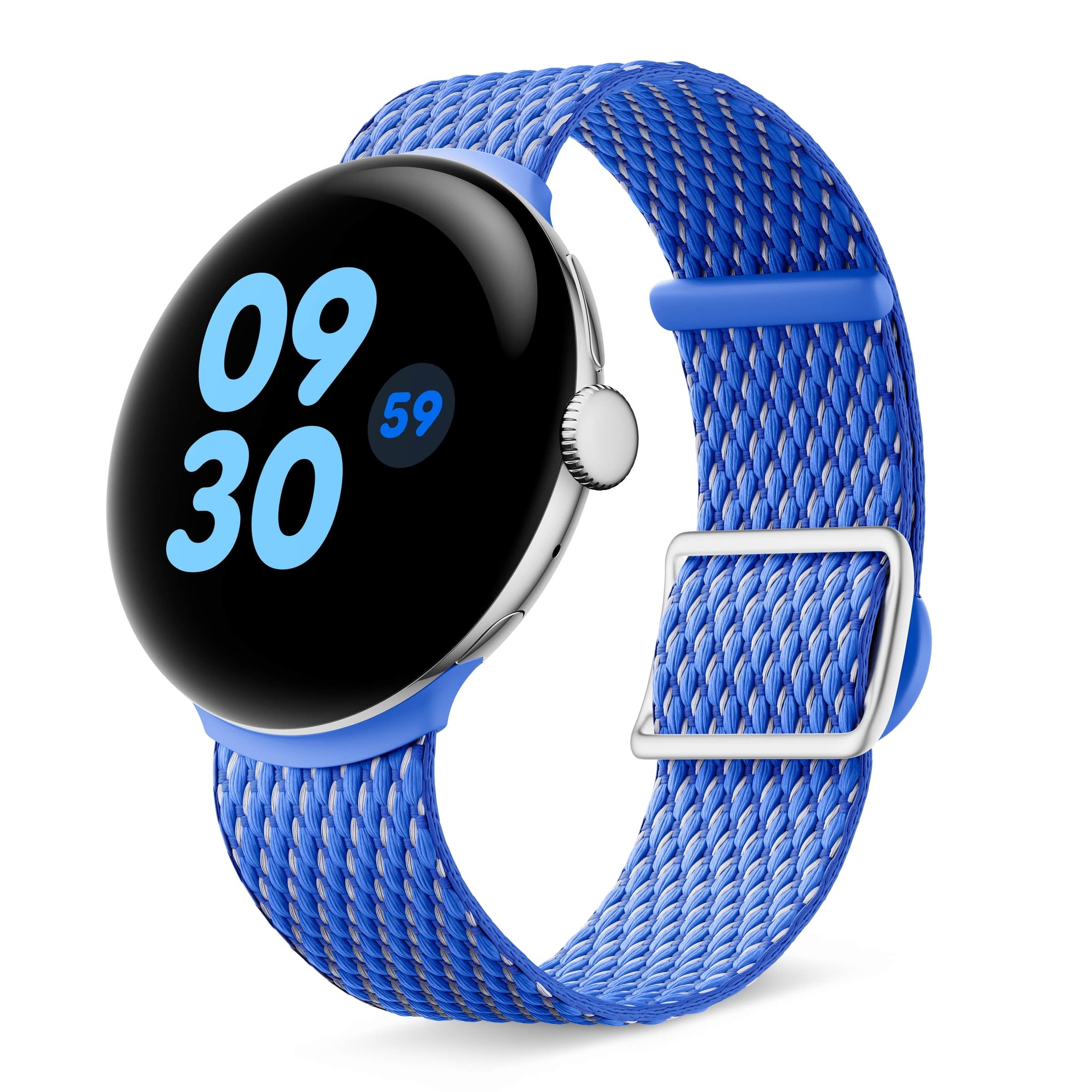 Google Pixel Watch 4 with Woven&nbsp;Band