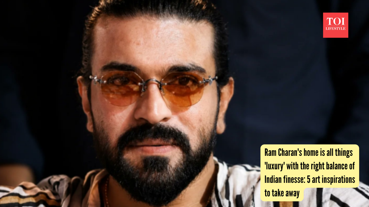 Ram Charan (photo: @PeoplesLeaderPK/ X) Ram Charan's home is all things 'luxury' with the right balance of Indian finesse 5 art inspirations to take away